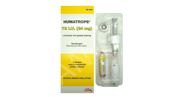 Humatrope sol iny 72ui 24 mg