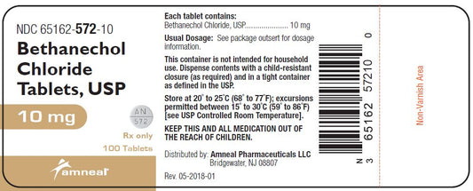 Betanecol 10 mg (C/100 Tab)
