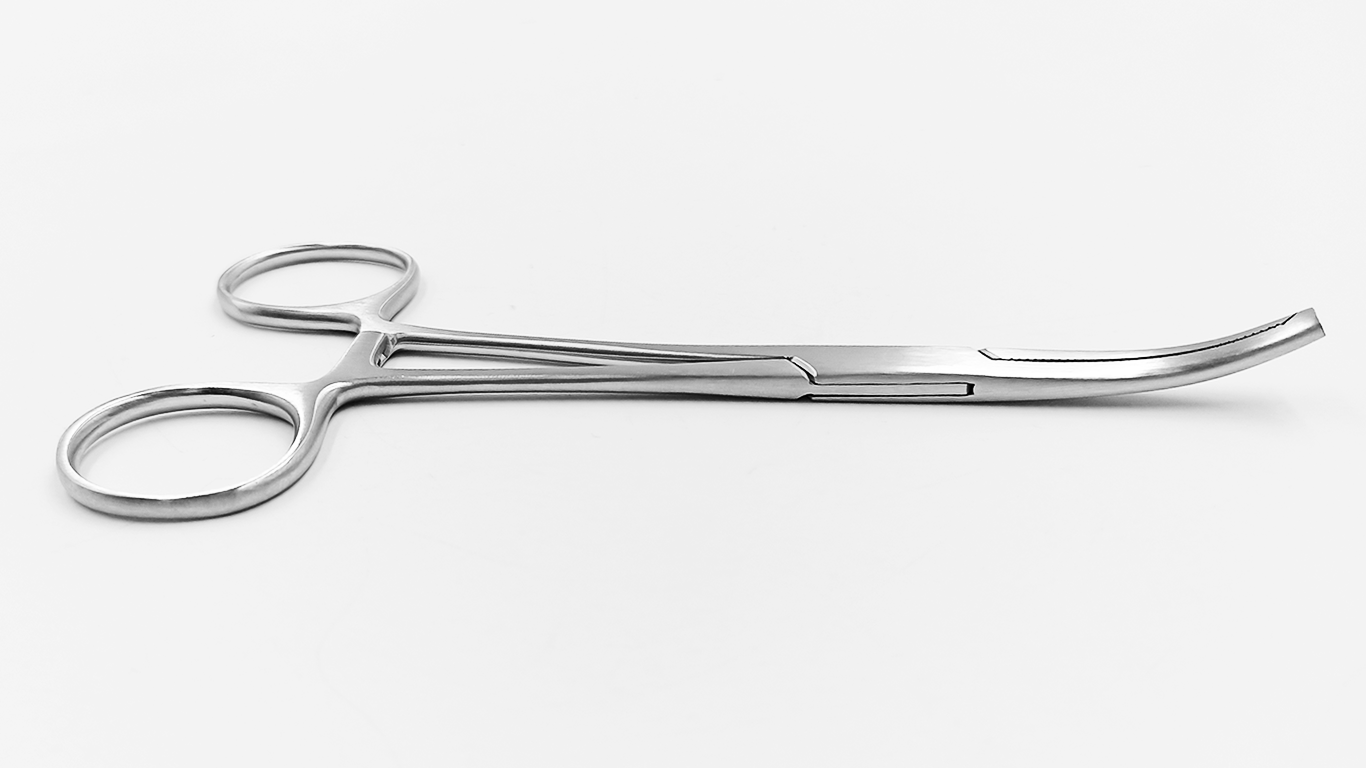 Pinza Kocher Curva 14cm