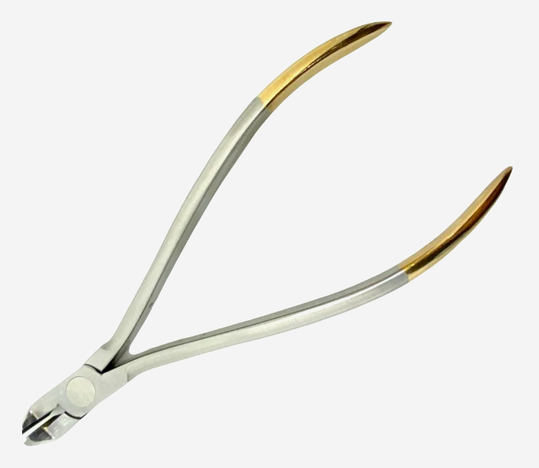 Pinza Distal C/Ret Punta Fina 14.5cm