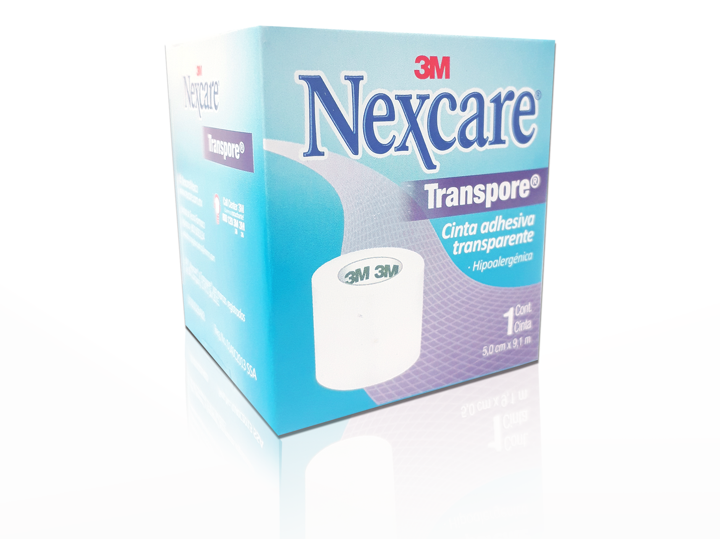 Cinta adhesiva transparente Nexcare 3M 5.0 cm x 9.1m
