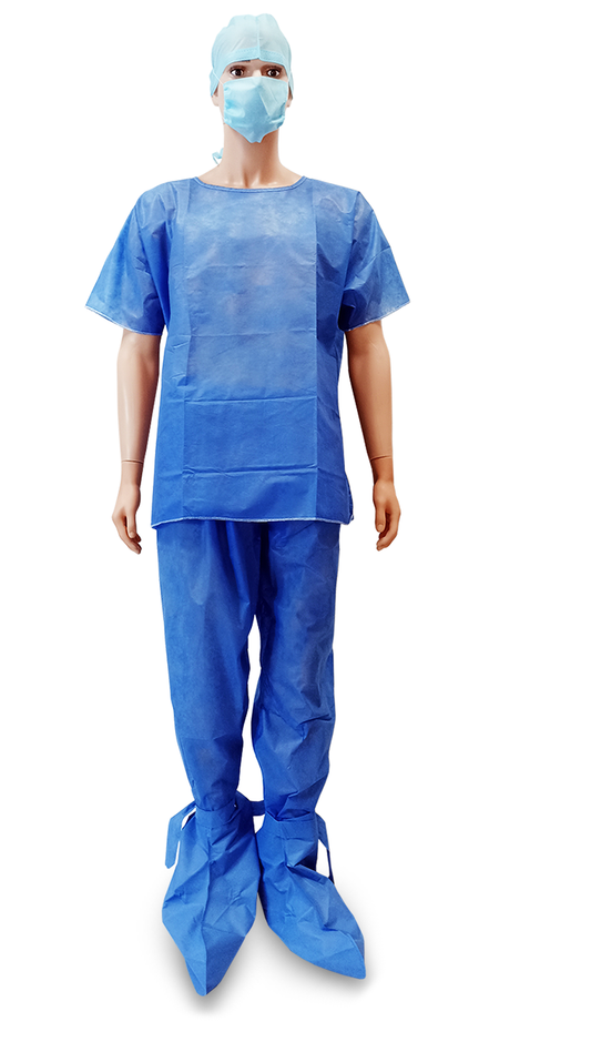 Uniforme Cirujano Protec SMS Azul Grande 1 Pieza