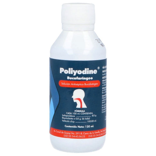 POLIYODINE 1 SOL 11% 120 ML