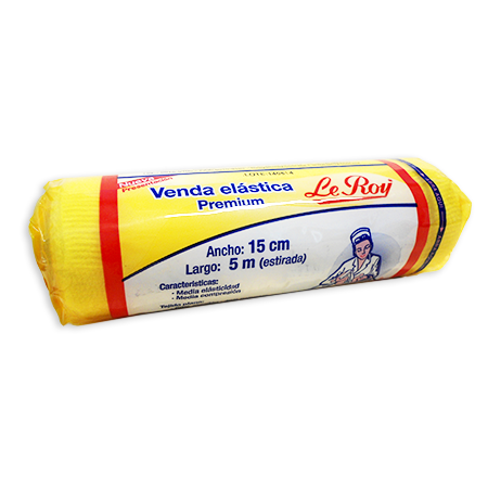 Venda elástica Premium Le Roy 15cm x 5m