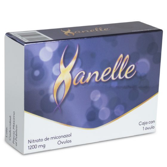 Xanelle (Nitrato de Miconazol) Ovs 1200 mg Cja c/1 ov